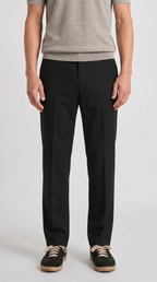 Relaxed fit pant black