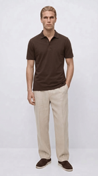 Linen pant cream